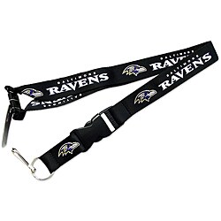 Baltimore Ravens Clip Lanyard Keychain ID Holder