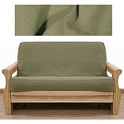 Full-size Loden Microsuede Futon Slipcover