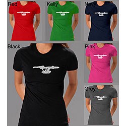 Los Angeles Pop Art Women's 'Star Trek' Shirt