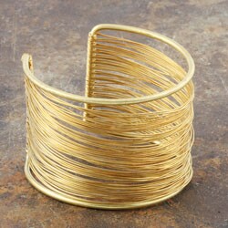 wire cuff bracelet