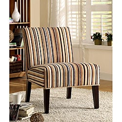ETHAN HOME Decor Striped Print Lounge Chair
