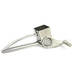 Stainless Steel Hand Crank Cheese Graters (Pack of 2)