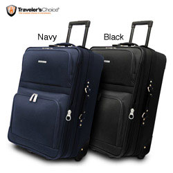 Traveler's Choice Voyager 21-inch Expandable Rolling Upright