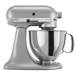 KitchenAid KSM150PSSM Silver Metallic Artisan Series 5-quart Mixer