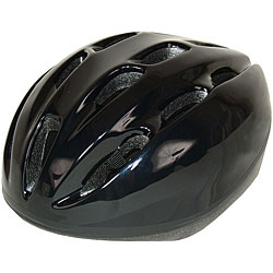 Adult Black Bicycle Helmet-Image