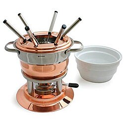 Swissmar F66415 Lausanne 11-piece Copper Fondue Set