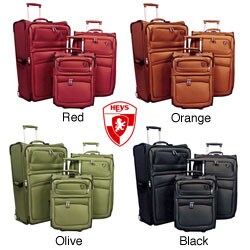 Heys Expedition 3-piece Expandable Luggage Set