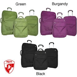 Heys Fuse X3 Hybrid 3-piece Luggage Set