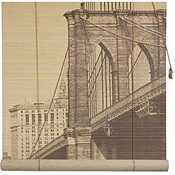 Brooklyn Bridge 48-inch Bamboo Blind (China)