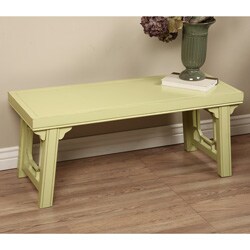 Green Angled Legs Hepple Bench (Indonesia)