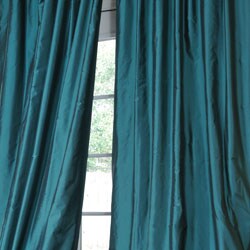Teal Curtain Panels