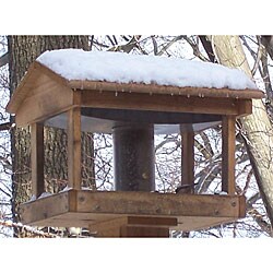 Stovall Cedar Pavilion Birdfeeder