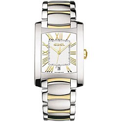 Ebel Brasilia Men's Silver Face Two-tone Watch