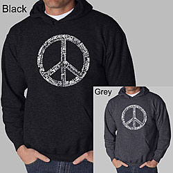 Los Angeles Pop Art Men's Peace 77 Hoodie