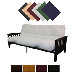 Provo Queen-size Mission-style Frame/ Mattress Futon Set