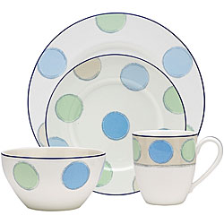 Noritake Java Blue 4-piece Place Settings