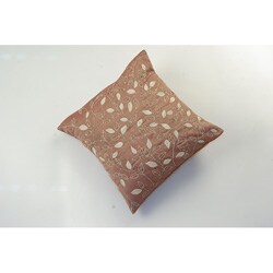 Mulan Peach Silk Cushion Cover (India)