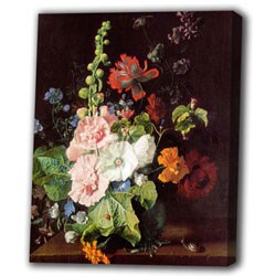 'Flower in Style' Giclee Print Canvas Art