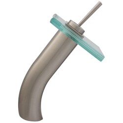 Geyser Bathroom Vanity Vessel Waterfall Faucet.