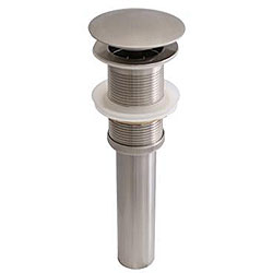Geyser Brushed Nickel Umbrella Style Pop-up Drain
