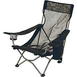 ALPS Mountaineering Black Mesh Getaway Chair-Image