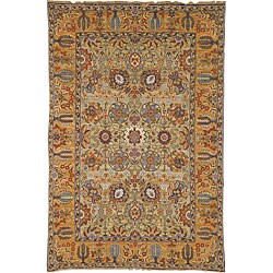 Heirloom Hand-knotted 'Treasures' Wool Rug (9' x 12')