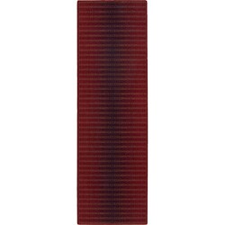 Calvin Klein Design Burgundy Rug (2'3 x 7'5)