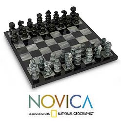 'Sophisticate' Marble Chess Set (Mexico)