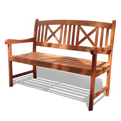 Eucalyptus 2-seater Bench