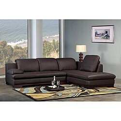 Aris Functional Leather Sectional Sofa