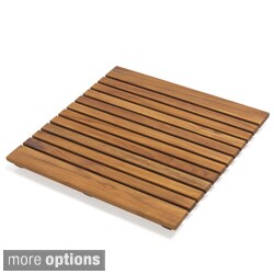 Le Spa 19.7" Teak Bath Mat