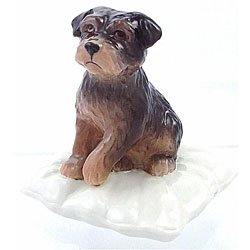 Fox Terrier Puppy Statue 