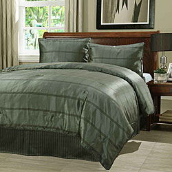 Expressions Slate 3-piece Duvet Cover Set