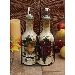 Lorenzo Glory Collection Oil and Vinegar Bottles