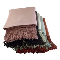 Cashmere Showroom Rayon made from Bamboo Velvet Throw