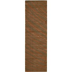 Calvin Klein Patina Wool Rug (7'5 x 2'3)