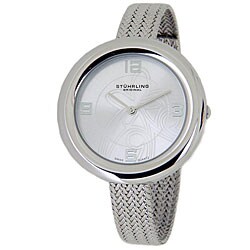Stuhrling Original Women's Deauville Silver Swiss Quartz Watch