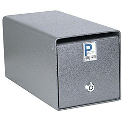 Protex Small Box Depository Safe with Key Lock