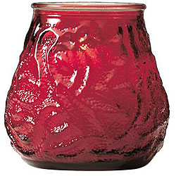 Candle Lamp Company Red Victory Candle (Pack of 12)