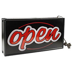 E Brite Sign Products Classic Open Sign
