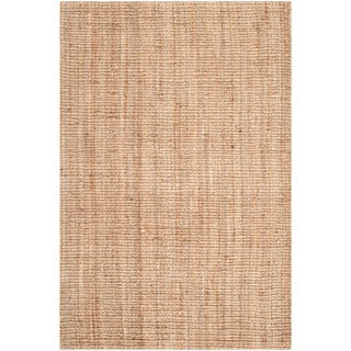 Hand-woven Weaves Natural-colored Fine Sisal Rug (9' x 12')