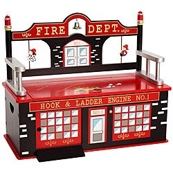 Firefighter Storage Bench