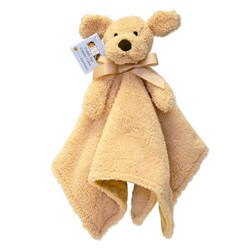 Piccolo Bambino Beige Dog 'Cuddly Pals' Soft Blanket