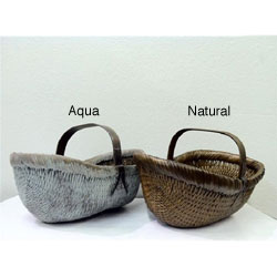 Oval Shape Vintage Basket