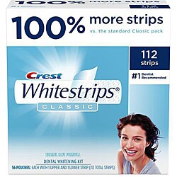 Oral-B Crest Whitestrips Dental Whitening Kit (112 Count)