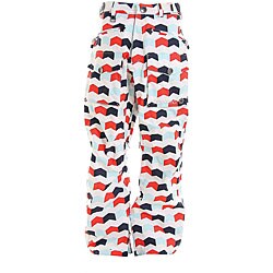 Sessions Men's Fireball Blue/ White Snowboard Pants 