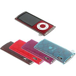 Bubble Design Crystal Skin Case for Apple iPod Nano 5G