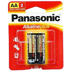 Panasonic AlkalinePlus AA Battery (Case of 96)