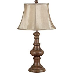 Madrona Wood Grain Table Lamp