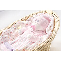 New Baby Love Bundle Baby Girl Gift Basket.